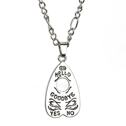 Ouija Pendant Chain Necklace